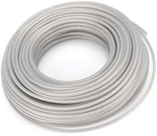3mm x 40 m scheurvast staaldraad, geschikt geschikt voor bosmaaiers. — afbeelding 2