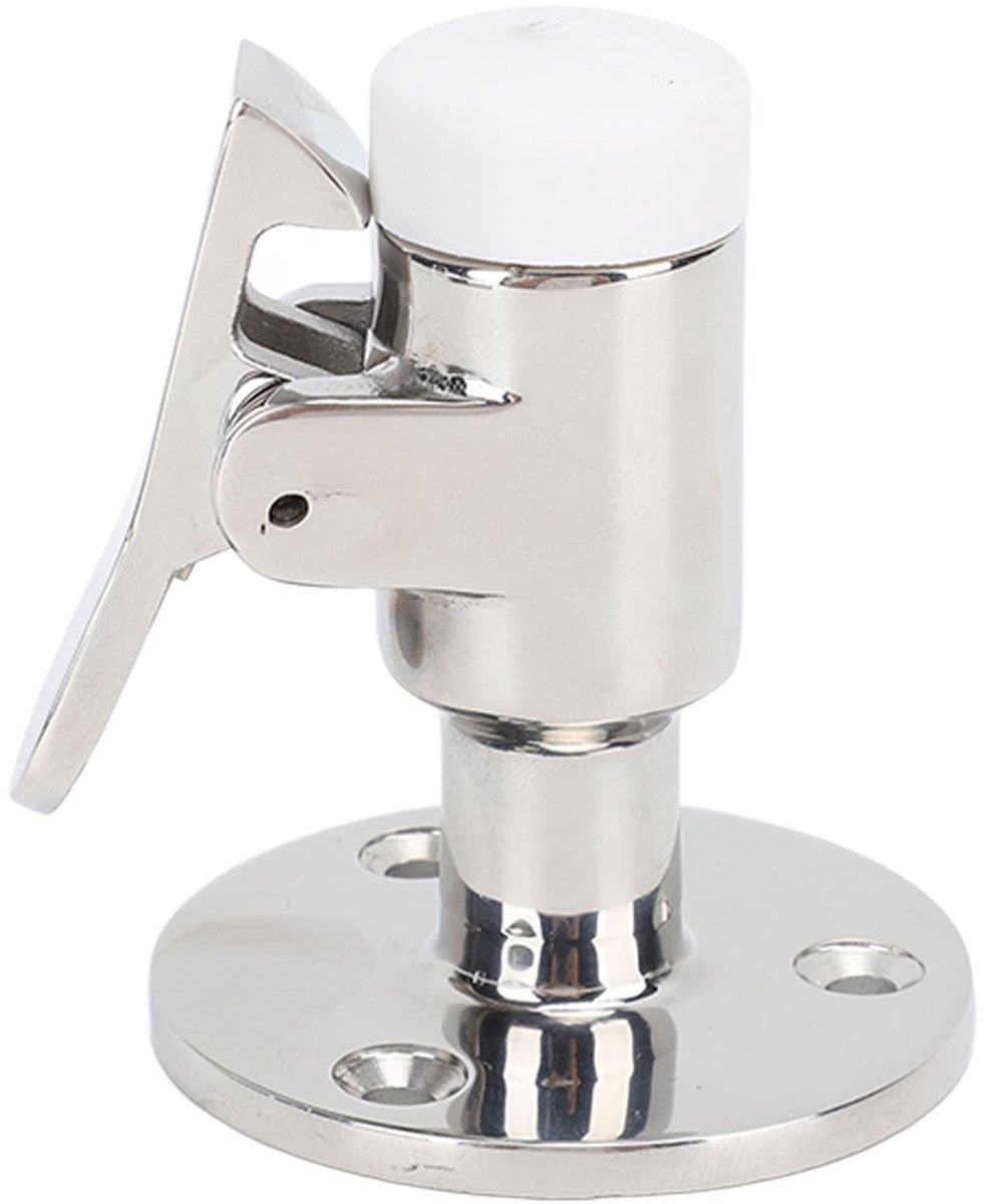ONF3 - Deurstopper Catch Set - Heavy Duty - Roestvrij staal - Duurzaam en sterk - Deurhouder voor jachten - Geschikt voor bootdeuren - Vloerknop