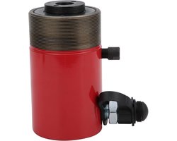 Hydraulische Cilinder - Krachtige Hulp - Zwaar Werk - Hollow Piston Design - 14 Ton Capaciteit - Rood