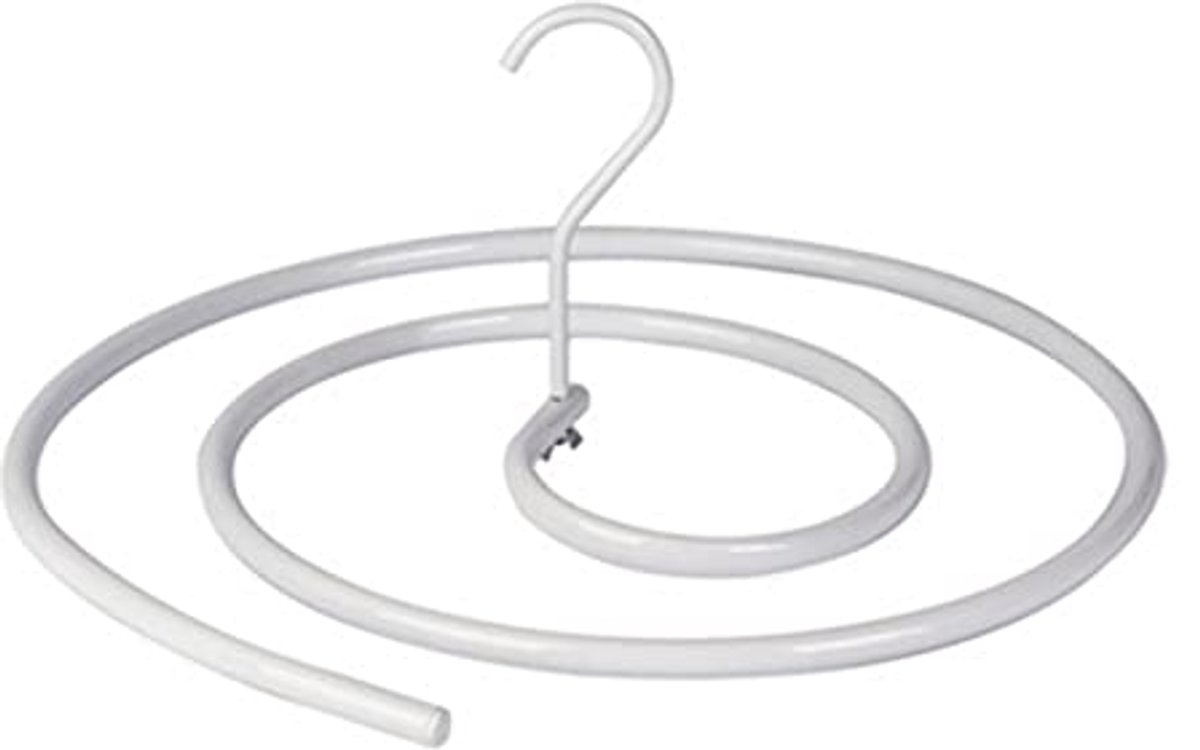 Ruimtebesparende Spiral Wasdroger voor Dekens en Kleden