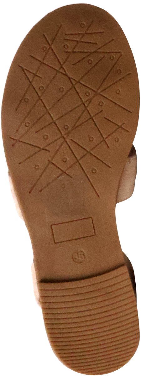 Platte sandalen met bandjes