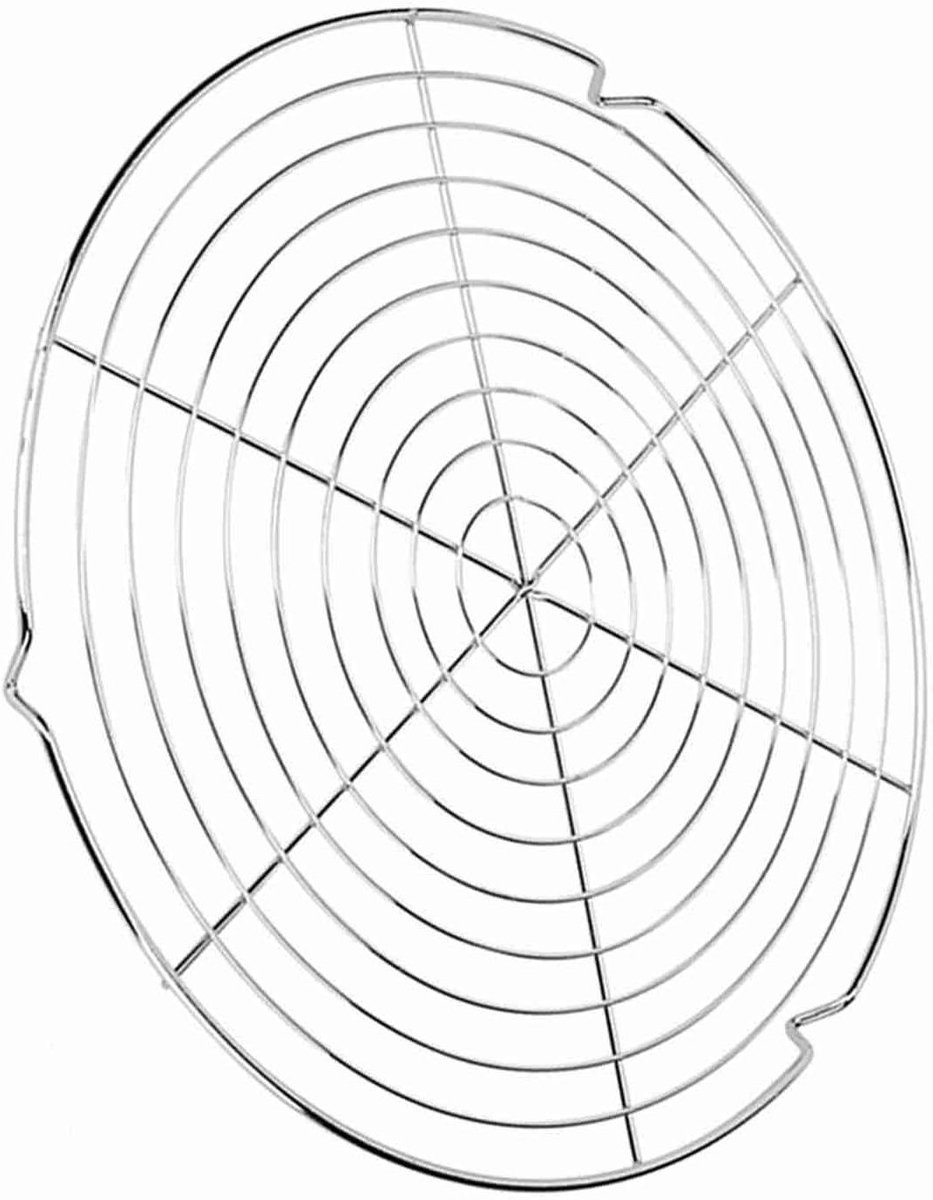 Grillrooster - Barbecue Gaas - Buiten Grillen - Boogvormig Ontwerp - 32.5 Cm - Metaal