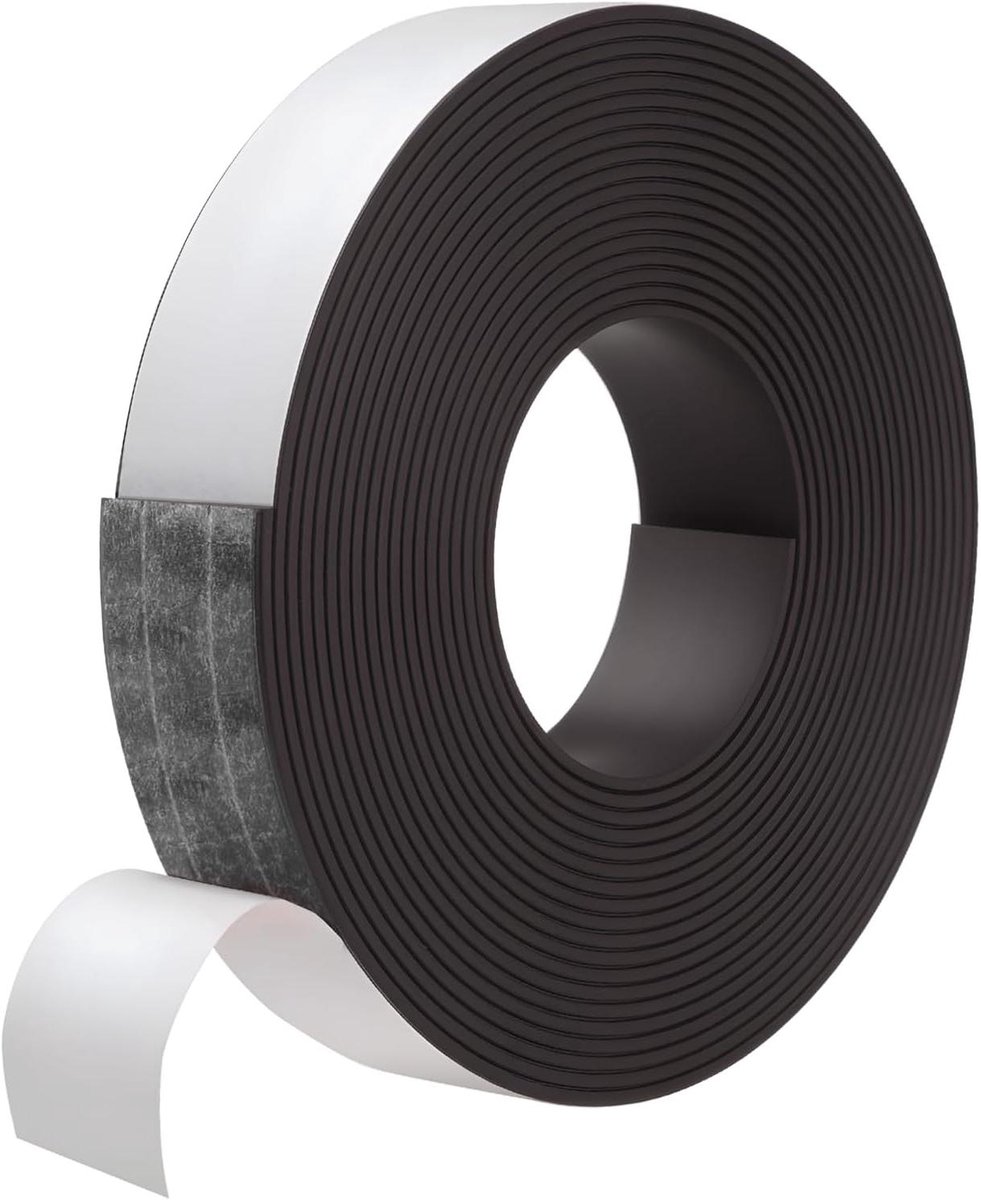 Magnetische Tape - Zelfklevend - Handige Bevestiging - Extra Sterk - 4 Meter - Zwart