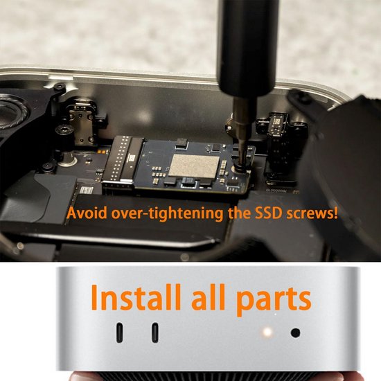 Interne SSD Upgrade 1TB voor Mac mini M4 - Hoge Snelheid Opslag — afbeelding 4