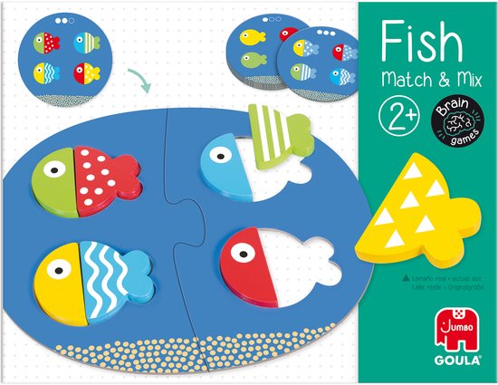 Jumbo - Goula - Fish Match & Mix - Educatief spel van Jumbo — afbeelding 4