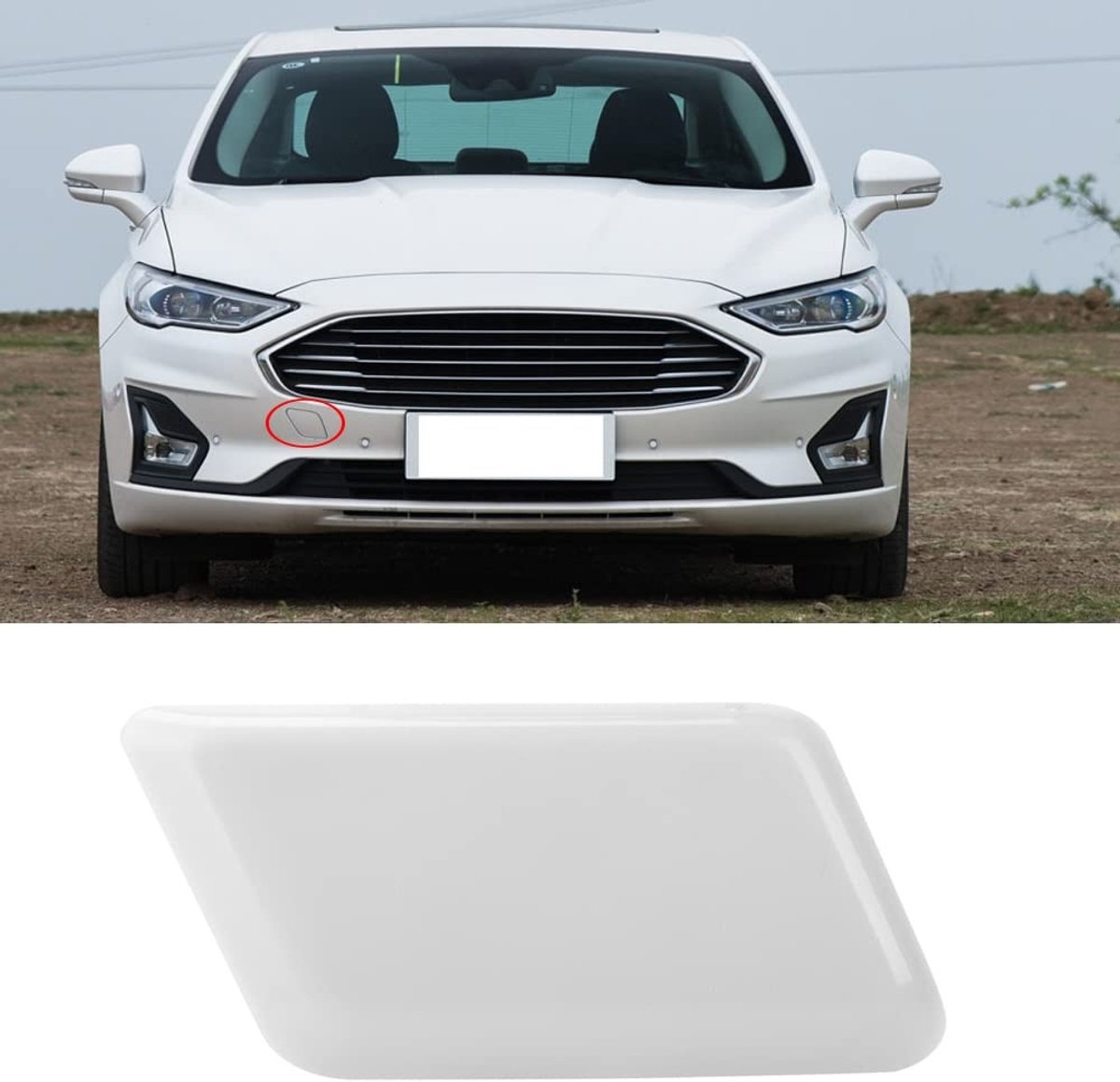 Headlight Washer Cap voor Ford Mondeo MK3 III (00-07) - Rechts