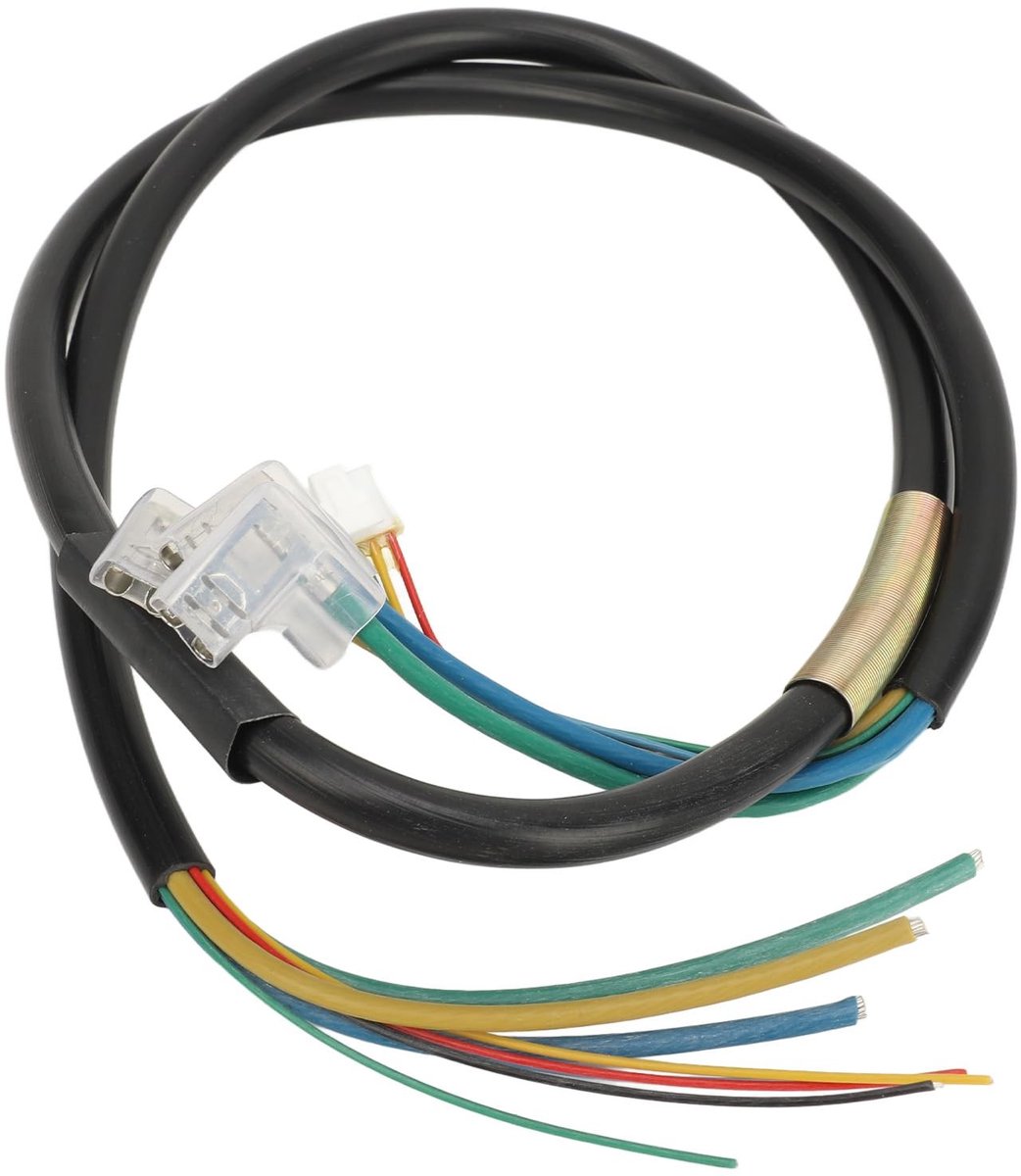 aladdien - Elektrische scooter motorkabel - Hoogvermogen kabel - Zwart - Koper - Geschikt voor Xiaomi M365 PRO2 MI3 MI4 - Duurzaam en robuust
