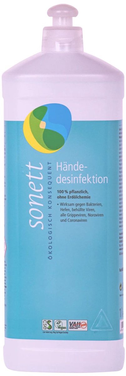 Handdesinfectie 1 Liter, handalcohol, desinfectiemiddel, hand sanitizer