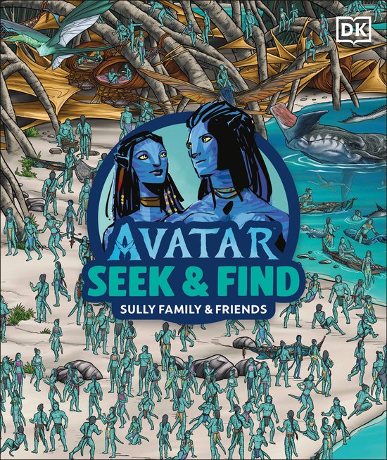 Avatar Seek and Find Sully Family and Friends - cover