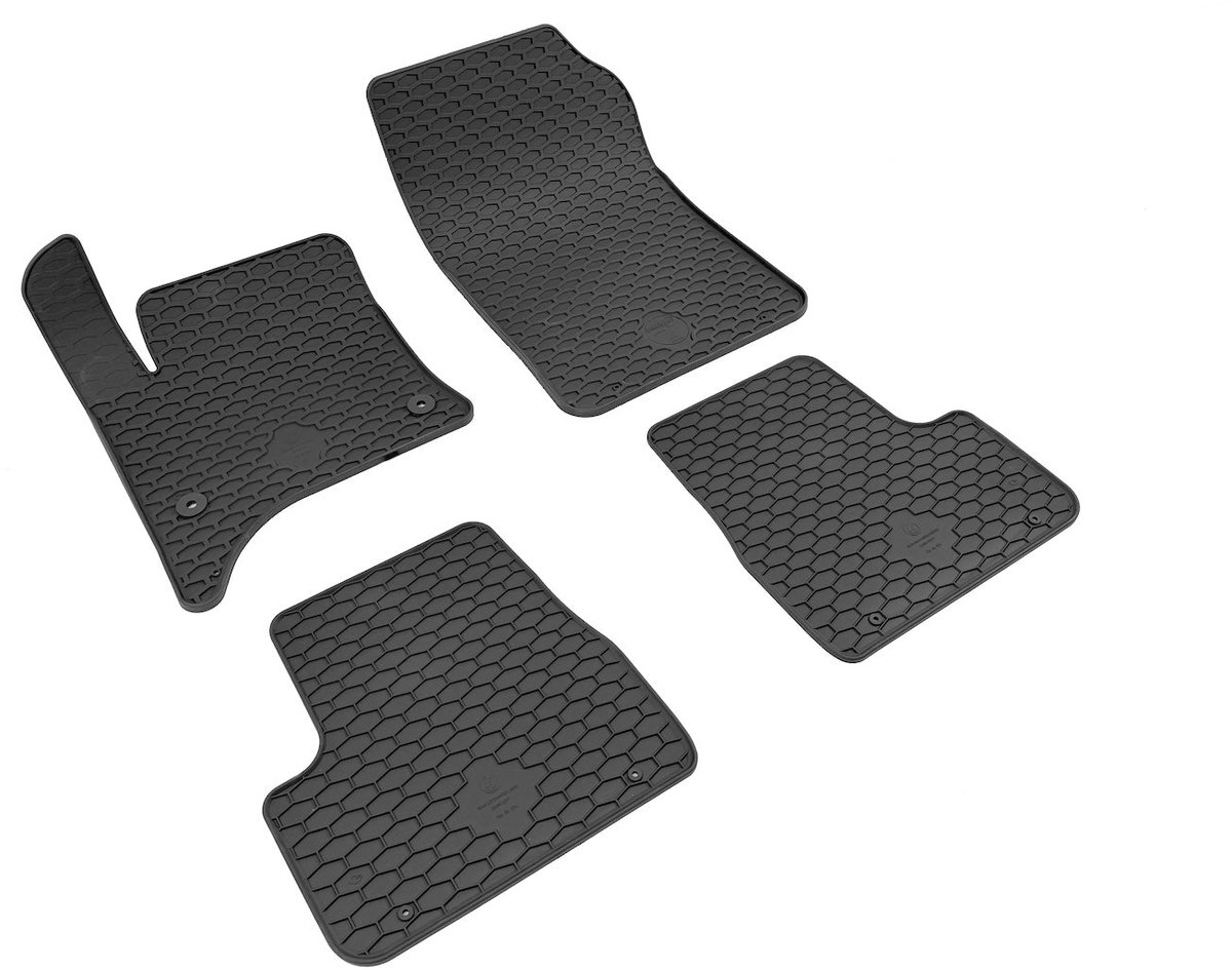 Automatten voor Citroën C3 Hybrid, Fiat GRANDE PANDA MHEV (vanaf 2024) - 4-delig - Rubber