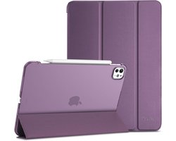 ProCase Smart Case for iPad Pro 11 inch M5 2025/M4 2024, Slim Folio Stand Hard Back Shell Protective Tablet Case for iPad Pro 11 inch 2025/2024 -Dark Purple