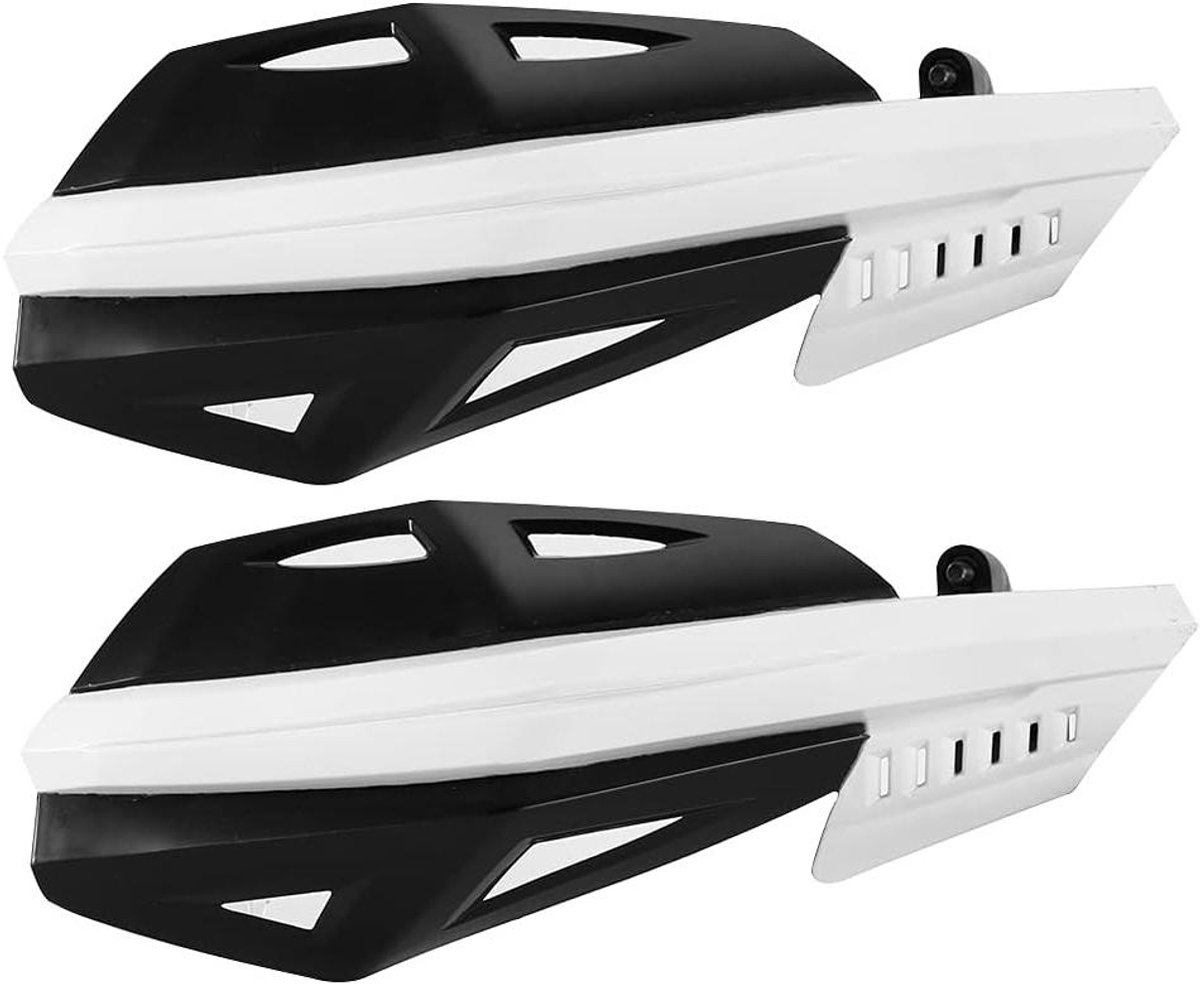 Handkappen Motor - Handbeschermers Stuur - Bescherming Tijdens Rijden - Aerodynamisch Ontwerp - Universeel 22 Mm - Zwart