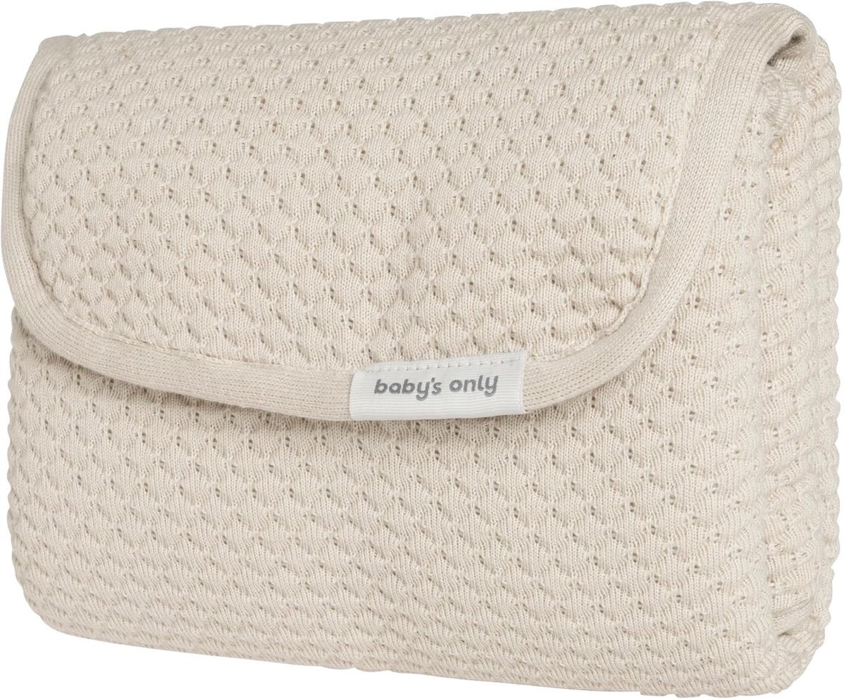 Baby Verschoonmat - Mat voor onderweg - Baby verzorgen - Waterafstotende voering - Compact opvouwbaar - Warm Linnen