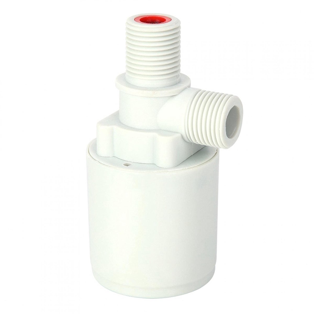 SPHProducts - Water Vlotter - Automatische Waterpeilregeling - Drijvende Kogelkraan - Kunststof - Voor Watertanks - Ideaal voor Zwembaden - G1/2 Draad