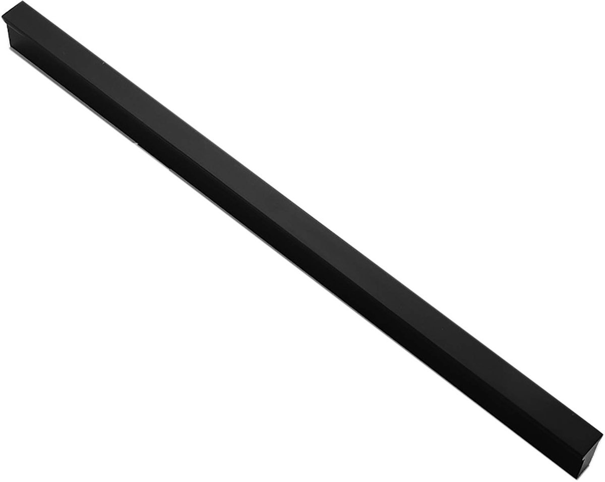aladdien - Kast Deurkruk - Zwarte Lade Handgrepen - Modieus Ontwerp - 276mm Lengte - Aluminium Materiaal - Perfect voor Meubels - Elegant en Milieuv...