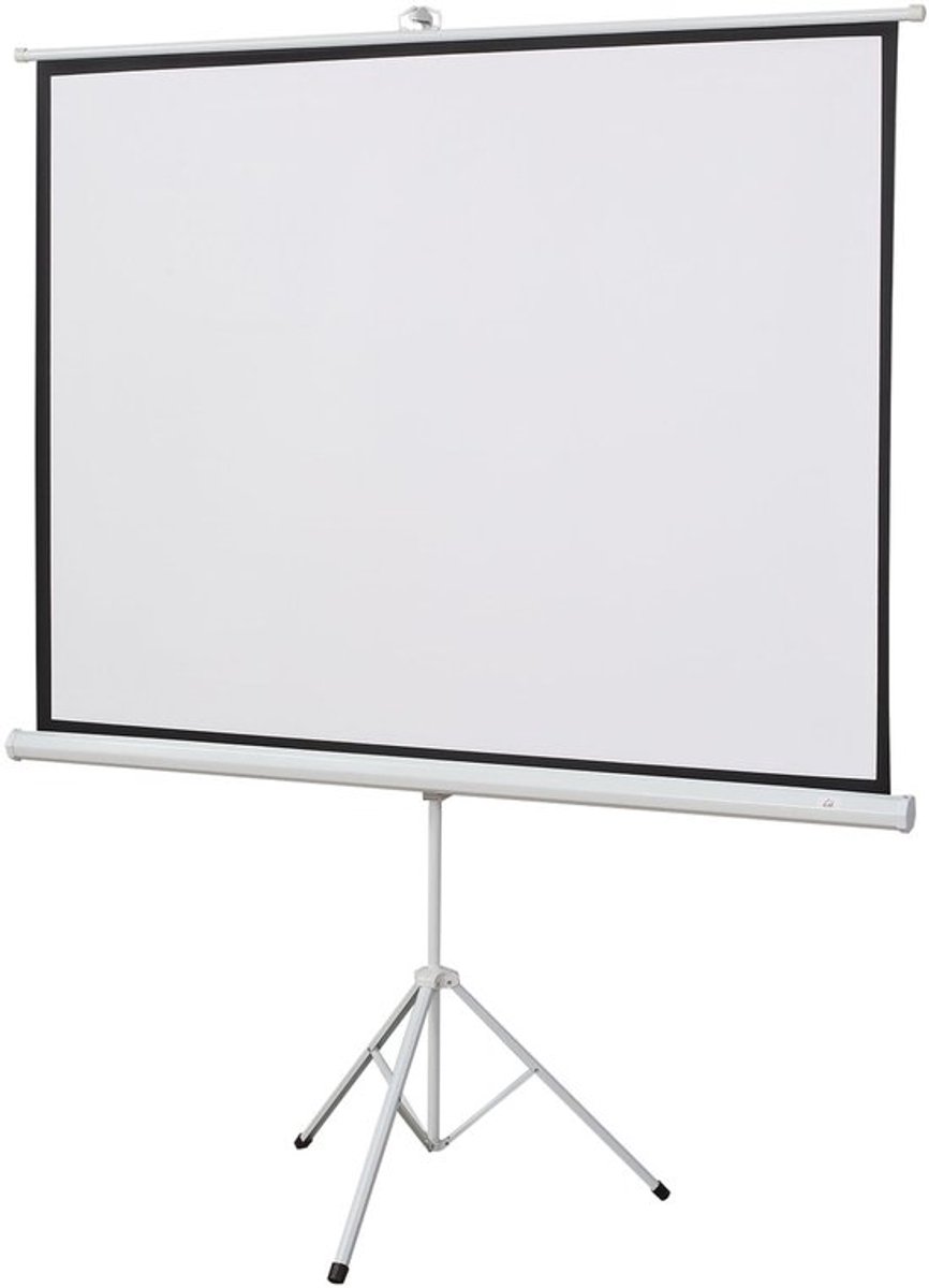 Projectiescherm – Beeldscherm – Presentatiescherm – Filmscherm – Cinema Scherm – 4:3 Formaat – Wit Kwaliteitsmateriaal – Heldere Projectie