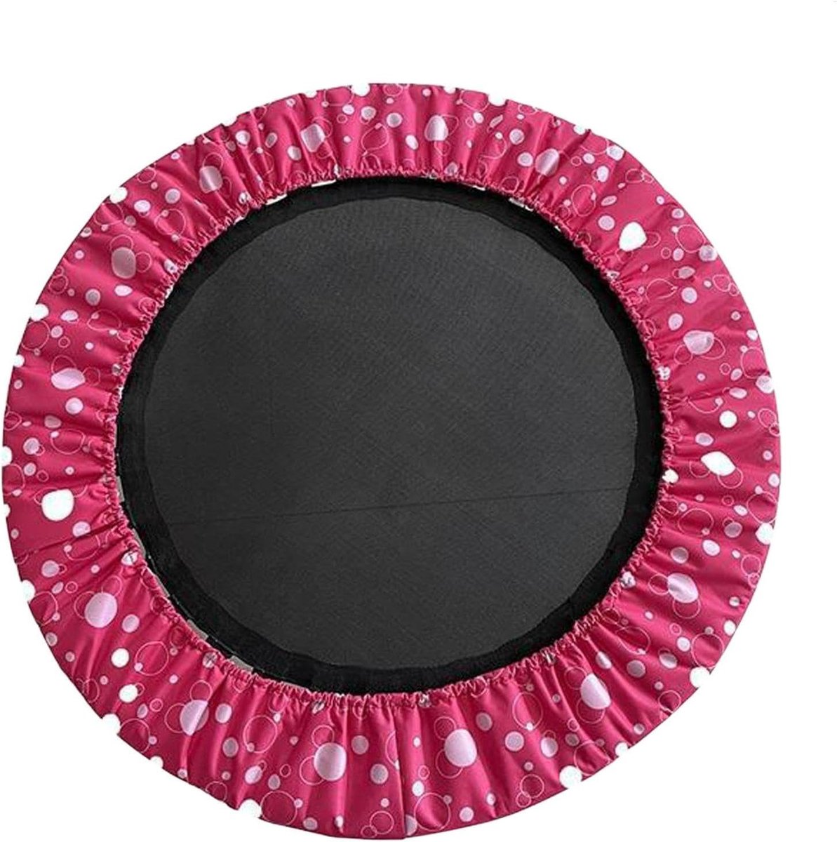 Trampoline Afdekking - Veerafdekking Veiligheidskussen - Trampoline Onderhoud - Waterdicht Oxford Doek - 152 cm - Rozerood