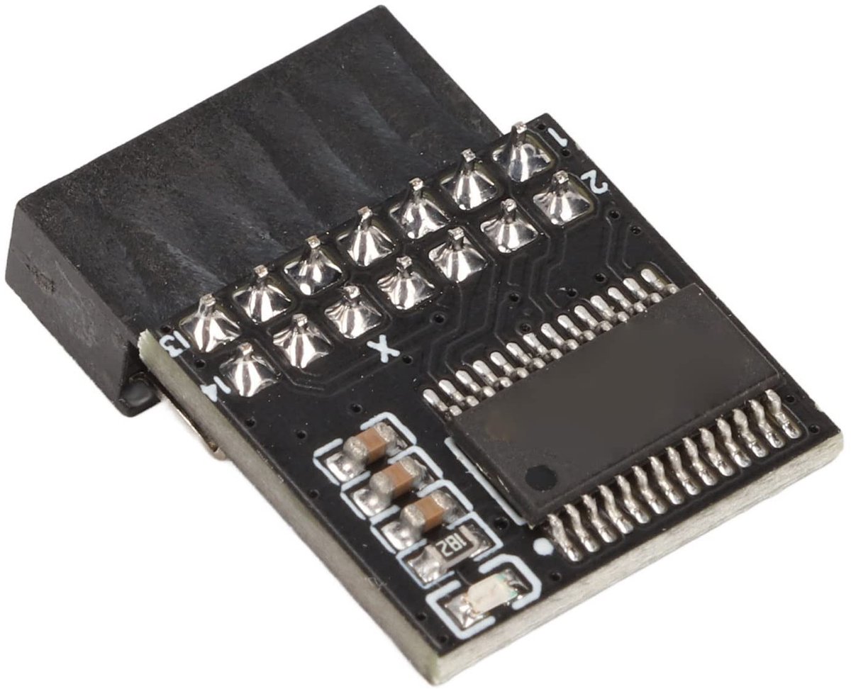 ONF3 2.0-module - Veilige Opslag - Breed Compatibel - Zwart - Encryptieprocessor - Moederborden - Geschikt voor DDR3 - 14-pins