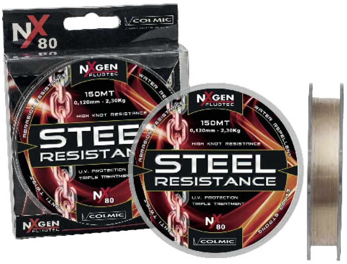 Colmic Steel Resistance Monofilament 300 M Goud 0.220 mm