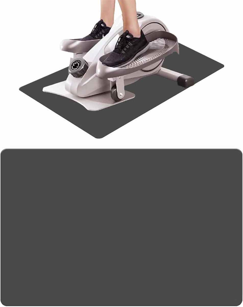 Antislip Machine Mat voor Crosstrainers en Fitnessapparatuur - Vloerbescherming en Stabiliteit