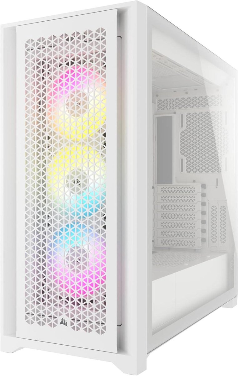 Computer Behuizing - Midden Toren - PC Bouwen - Hoge Luchtstroom - Mid Tower - Zwart