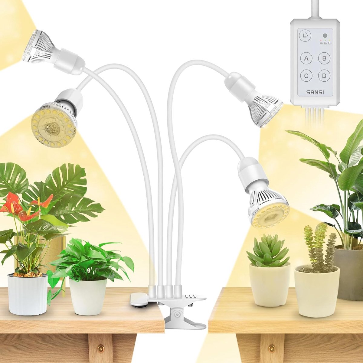 LED Plantlamp - Groeilamp - Planten Kweken - Volledig Spectrum - 40W - Wit