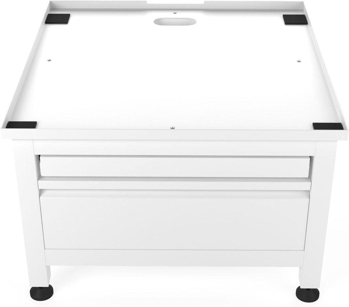 Wasmachine Onderstel - Verhoger Wasmachine - Apparaat Verplaatsen - Verstelbaar - 40-65 cm - Zwart