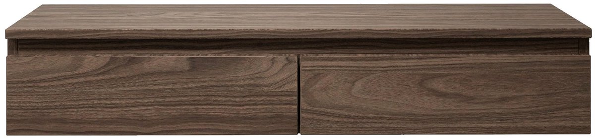 Selsey Bemmi Slim – TV-hangmeubel 2 deuren – Walnoot Wisconsin houtlook – 100 cm