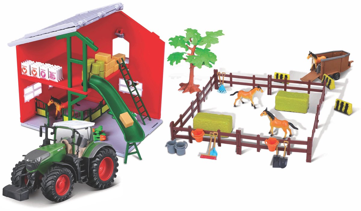 Bburago Playset - Modelauto - Schaal 10 CM - Div.