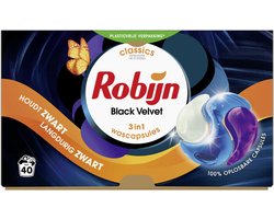 Robijn Wascapsules 3-in1 Black Velvet 40 stuks
