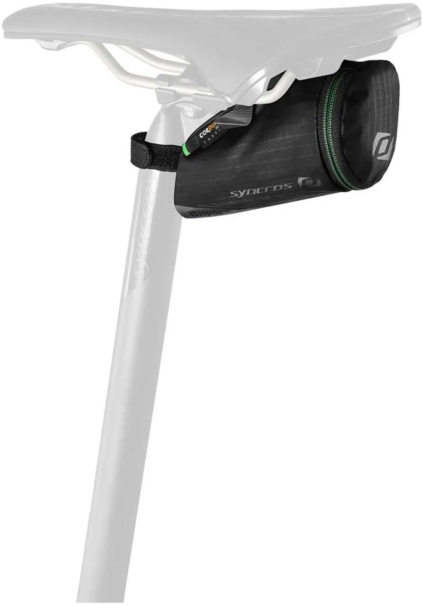 Syncros Clip-on 250ml Gereedschapzadeltas Transparant