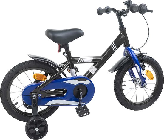 vidaXL - Kinderfiets - 12 - Inch - voor - 2-4 - jaar - oud - Zwart van VidaXL — afbeelding 2