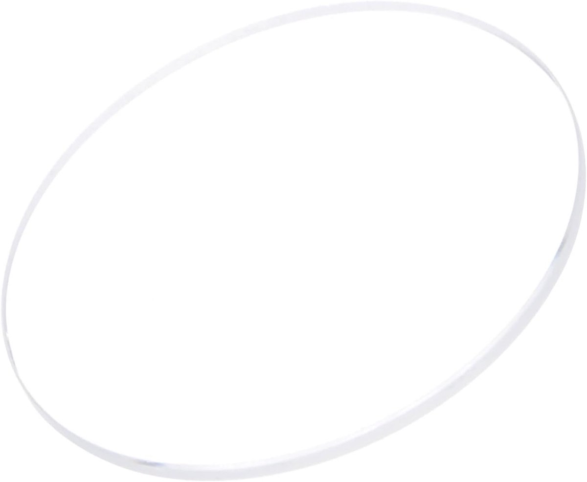 Ronde Plak Mineralen Glas voor Horloge, 40mm Diameter, 1.5mm Dikte, Ultra Helder, Vervangend Horlogeglas voor Zelf Reparaties en Horlogemakers