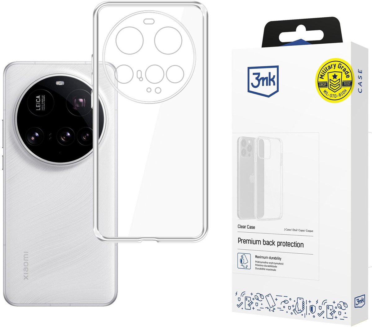 3Mk Clear Case Voor Xiaomi 15 Ultratransparant, Beschermend En Flexibel