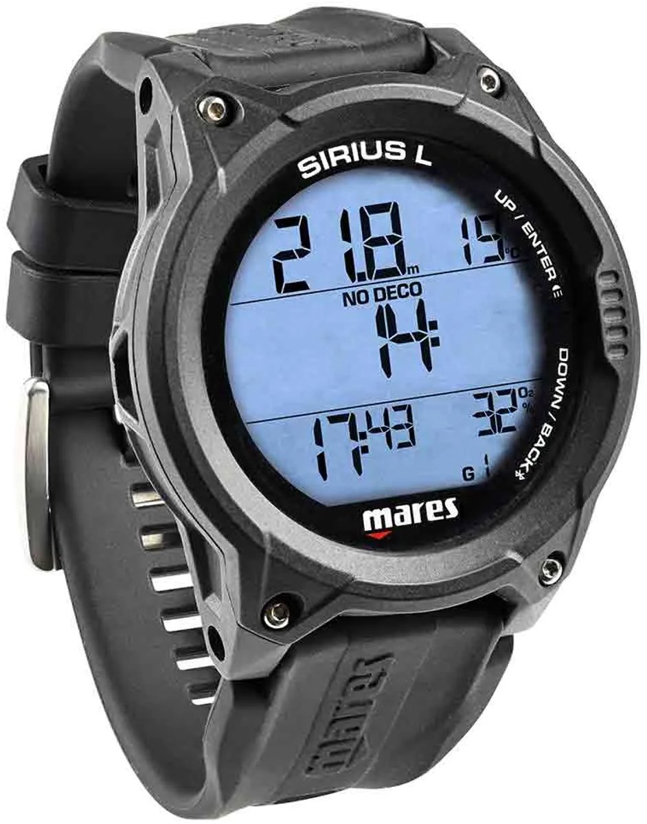 Mares Sirius L Duikcomputer Grijs