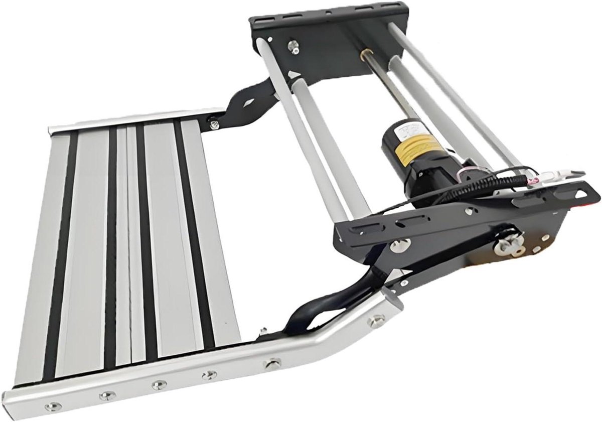 Automatische Opstapjes - Elektrische Treden - Camper Instappen - Met LED Verlichting - Single Layer - Meerkleurig