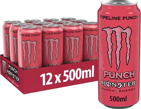 Tray Monster Pipeline Punch - 12x50cl
