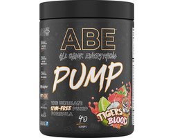 Applied Nutrition - ABE PUMP - ZERO STIM PRE-WORKOUT - 500g - Tigers Blood