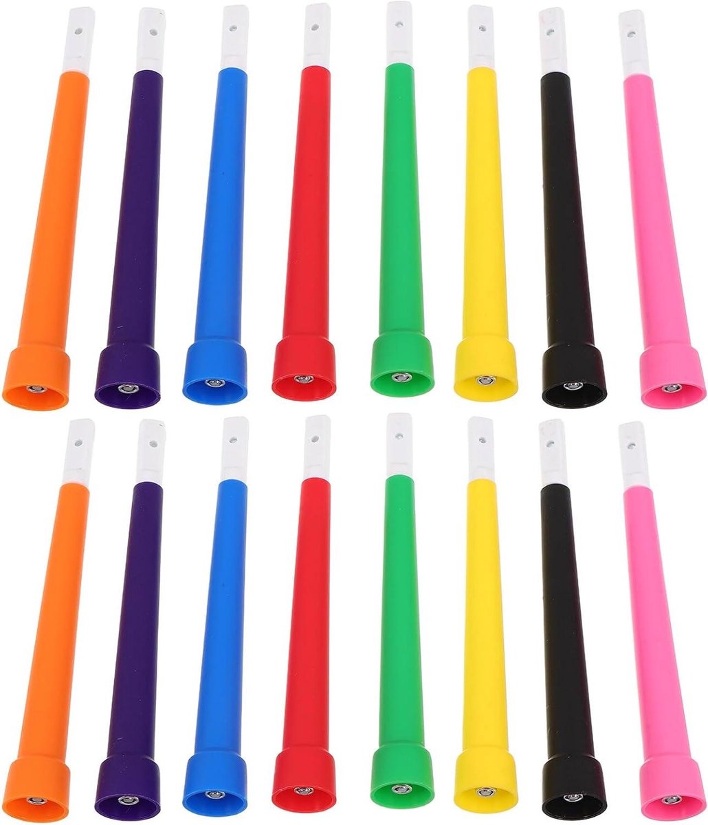 Springtouw Handvatten - Vervangende Grips - Fitness Training - Snelwisselsysteem - 8 Paar - Diverse Kleuren