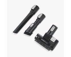 Severin HV 7155 - 2-in-1 snoerloze hand- en steelstofzuiger met parkeerstand - 21.6V - zwart/grijs