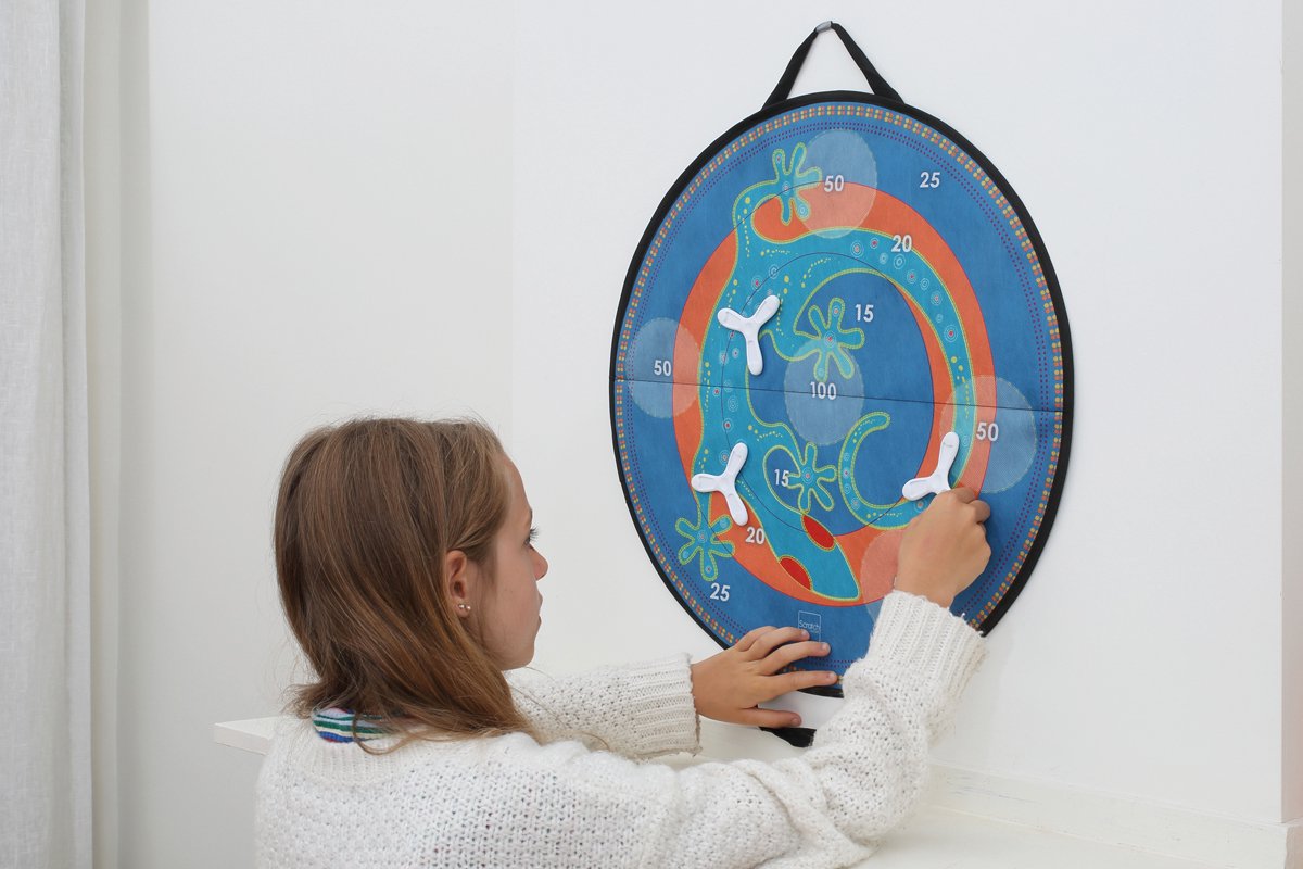 SCRATCH Disker Game - Salamander - Met 3 Magnetische Diskers - 3 Jaar