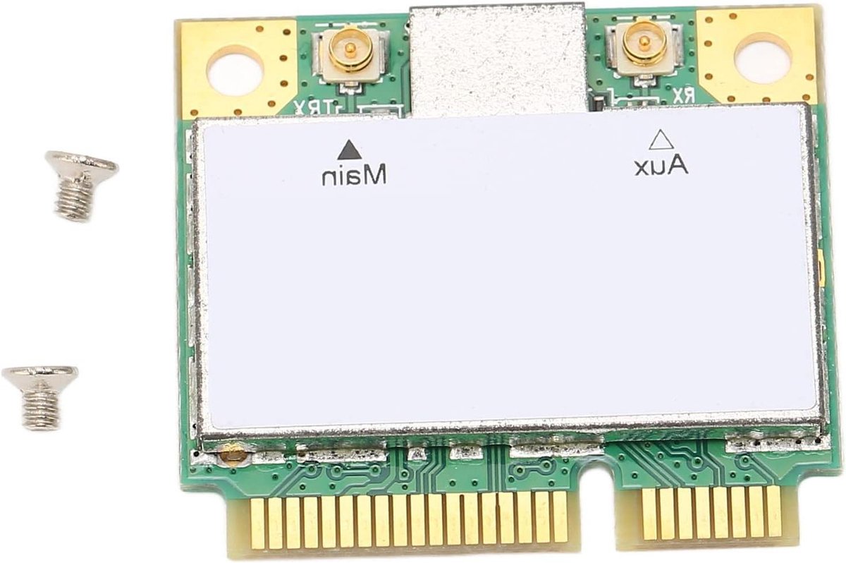 Draadloze Netwerkkaart - Wlan Adapter - Internet Verbinding - 150 Mbps Snelheid - Mini PCIE - Groen