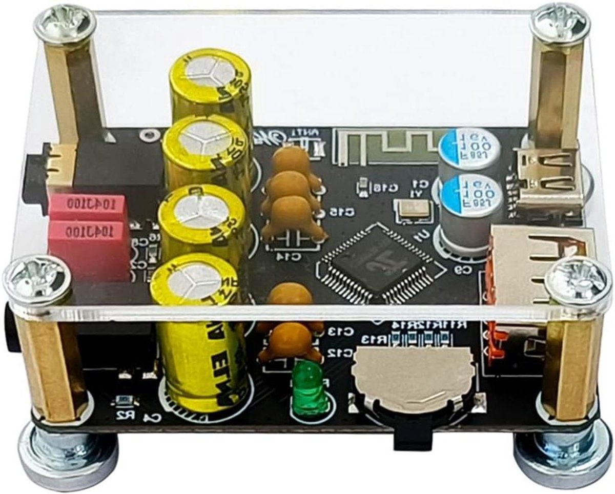 Audio Decoder Bord - Hifi Versterker - Muziek Streamen - APP Controle Functie - 12 x 7 x 5 cm