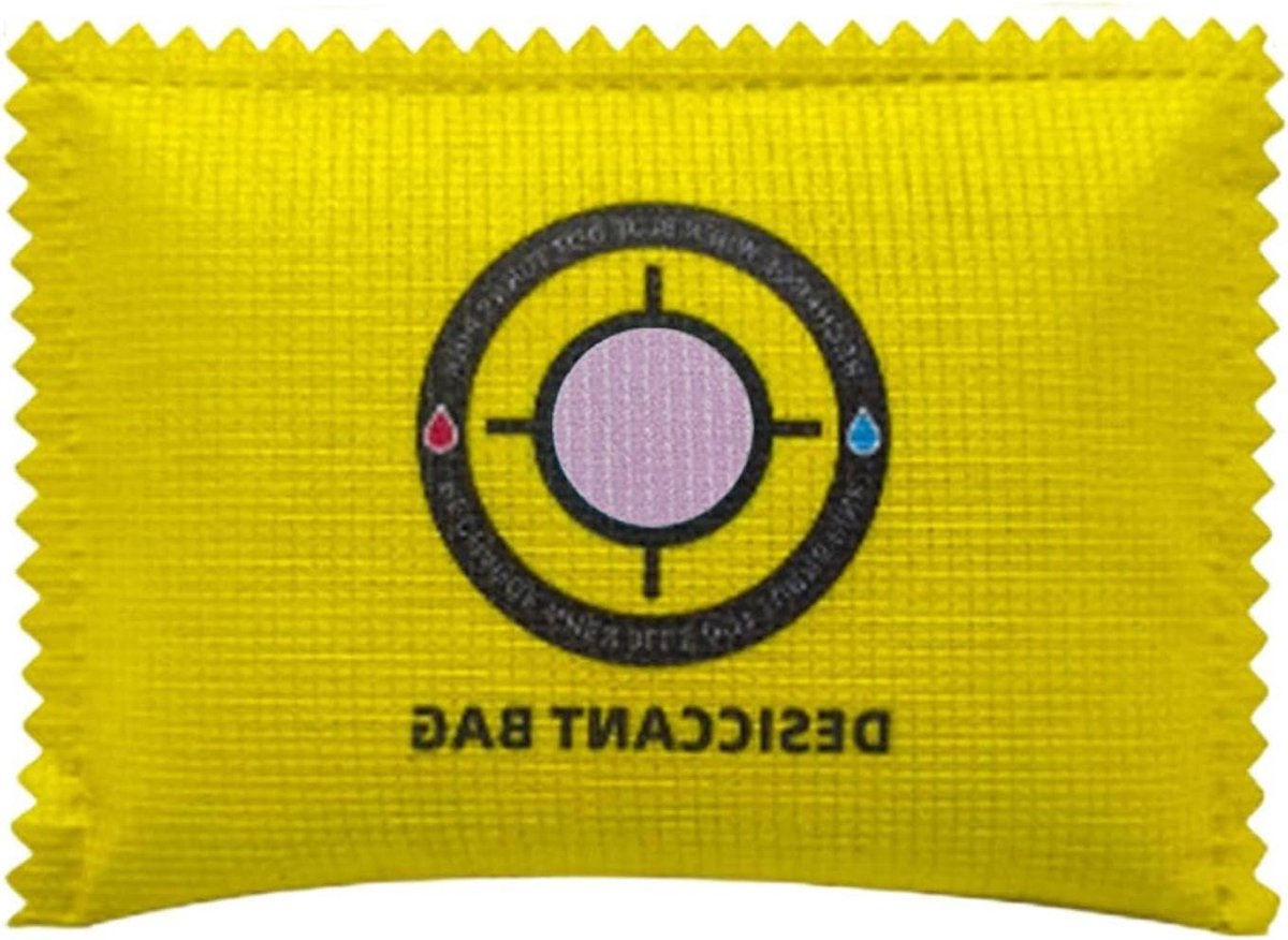 Auto-ontvochtiger - Vochtabsorberende tas - Vochtregulering - Herbruikbaar met magnetron - 13 cm - Grijs