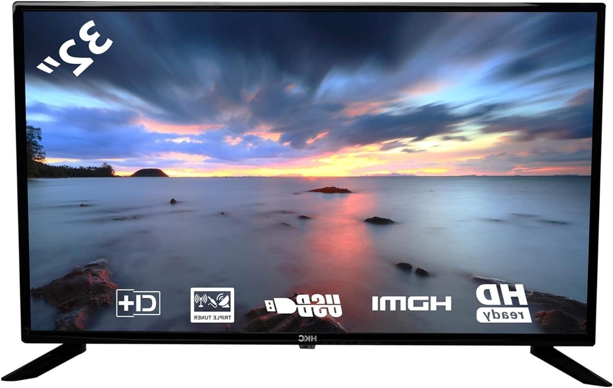 HD Televisie - Smart TV - Entertainment Thuis - Triple Tuner - 32 Inch - Zwart