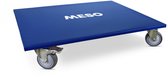 MESO Meubelroller XL 2x Geremd - TPR wiel - 800x600mm - Max 350kg - Streepvrij - Meubelhondje - Verhuistrolley - Transportdolly