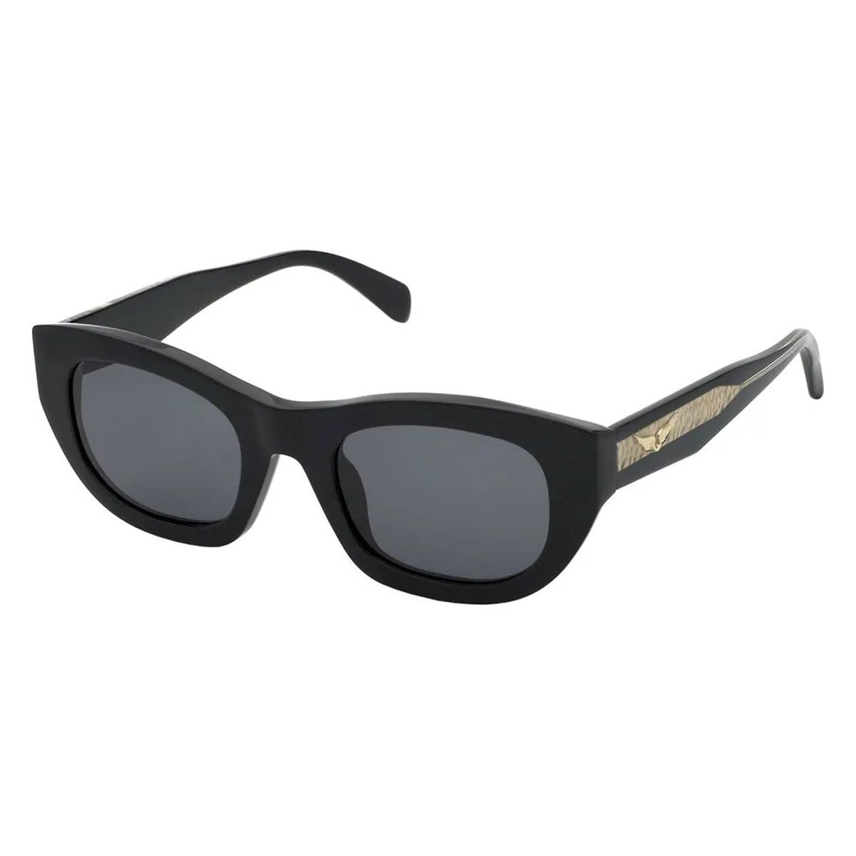 Zadig&voltaire Szv408 Dames Zonnebril Zwart Smoke / CAT3 Vrouw