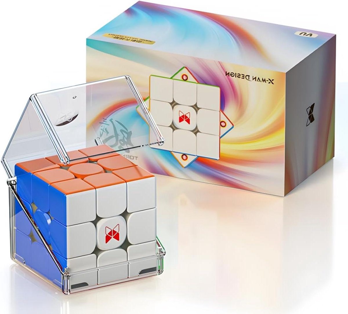 Speed Magic Cube - 3x3 Puzzel - Hersenkraker Oplossen - Verstelbaar Maglev Systeem - 3x3x3 - UV Coating