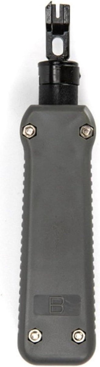 Punch Down Tool - Netwerk Kabel Tool - Draad Plaatsen - Geïntegreerde Haak - 22 x 10 x 4 cm