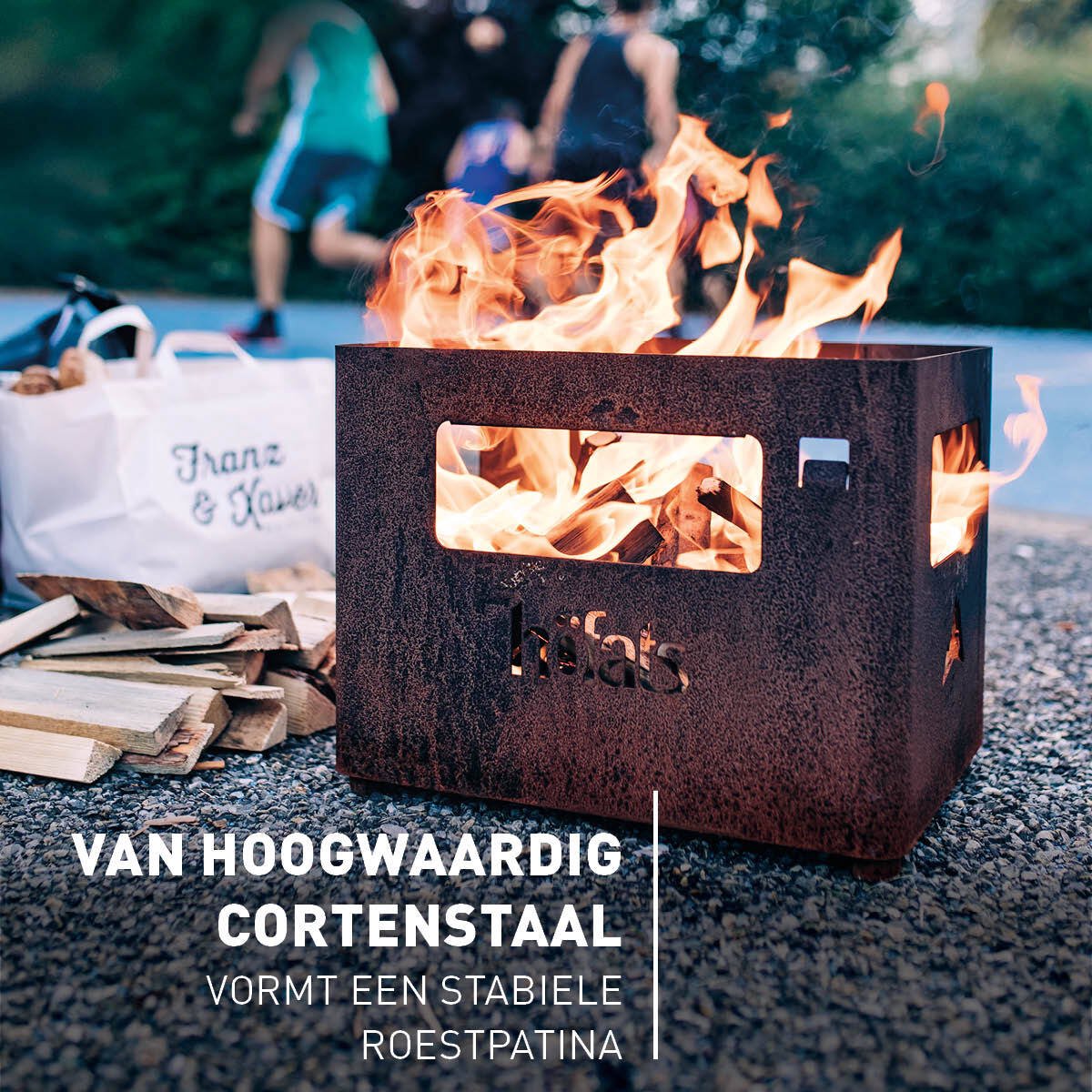Höfats Beer Box Fire Basket